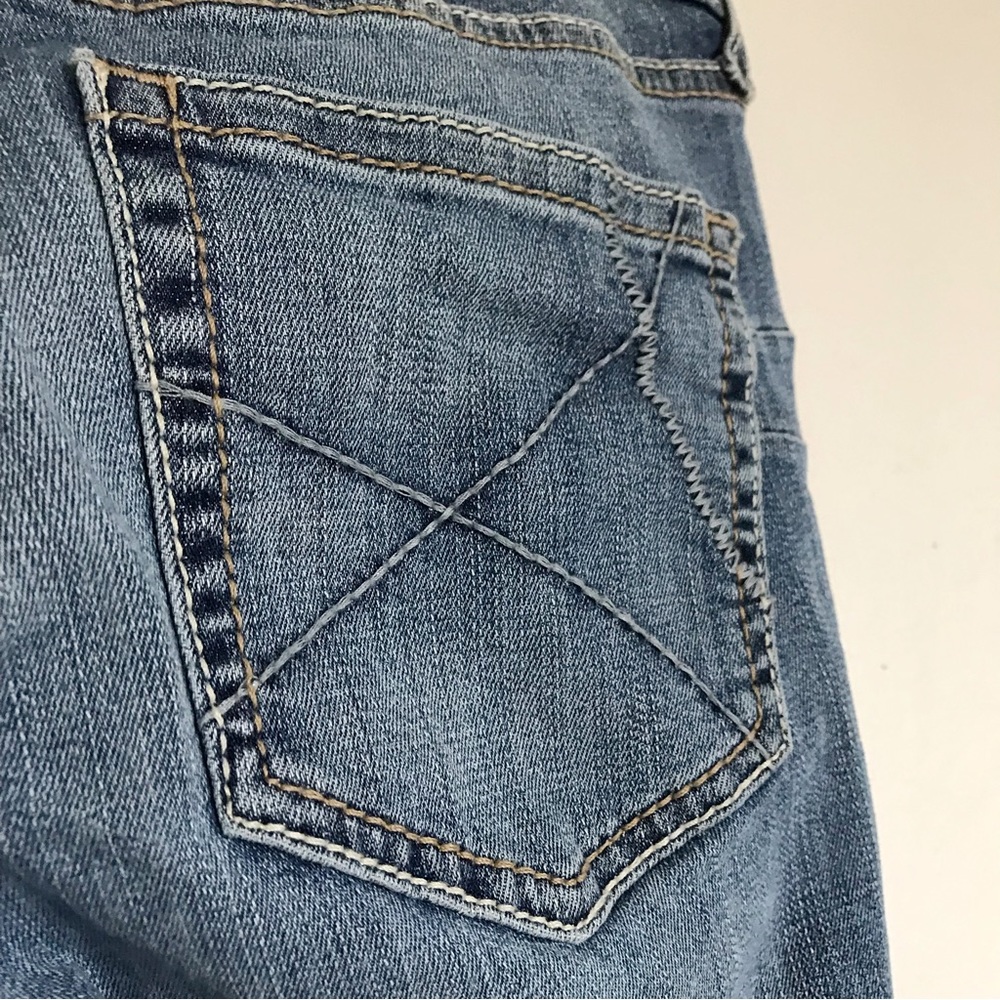 Ariat R.E.A.L. Mid Rise Stretch Ella Double Outseam Skinny Jean Size 27S Western - Picture 9 of 16